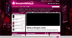 Desktop Screenshot of nowyjorkbilety.pl